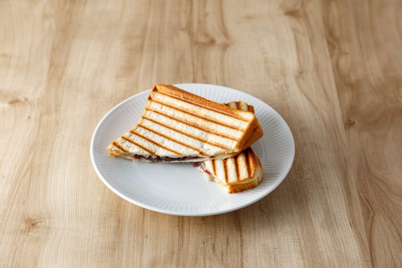あんこバターホットサンド
