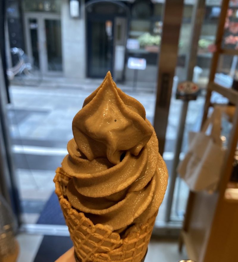 コーヒーソフトクリーム